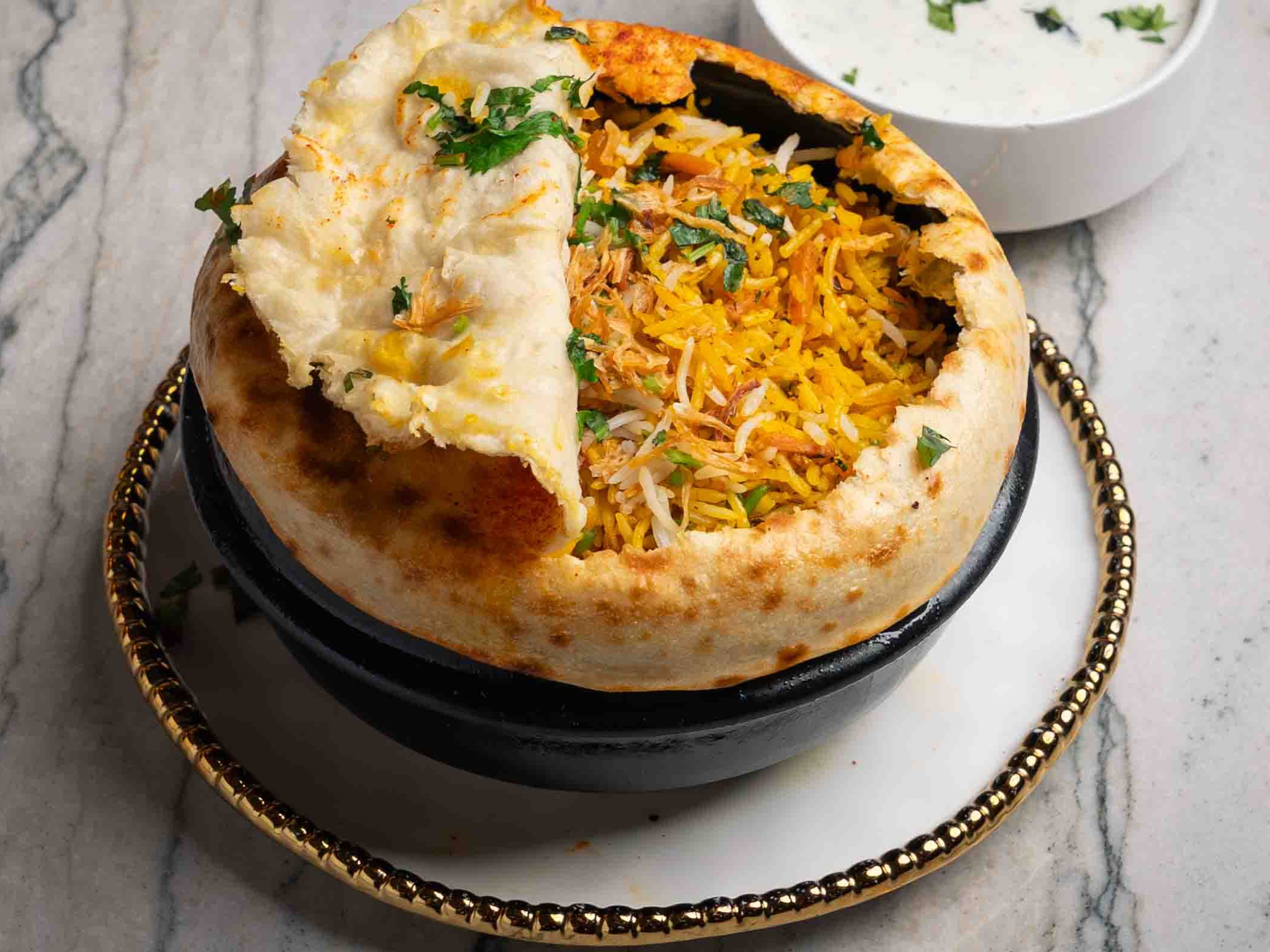 Goat Parda Biryani