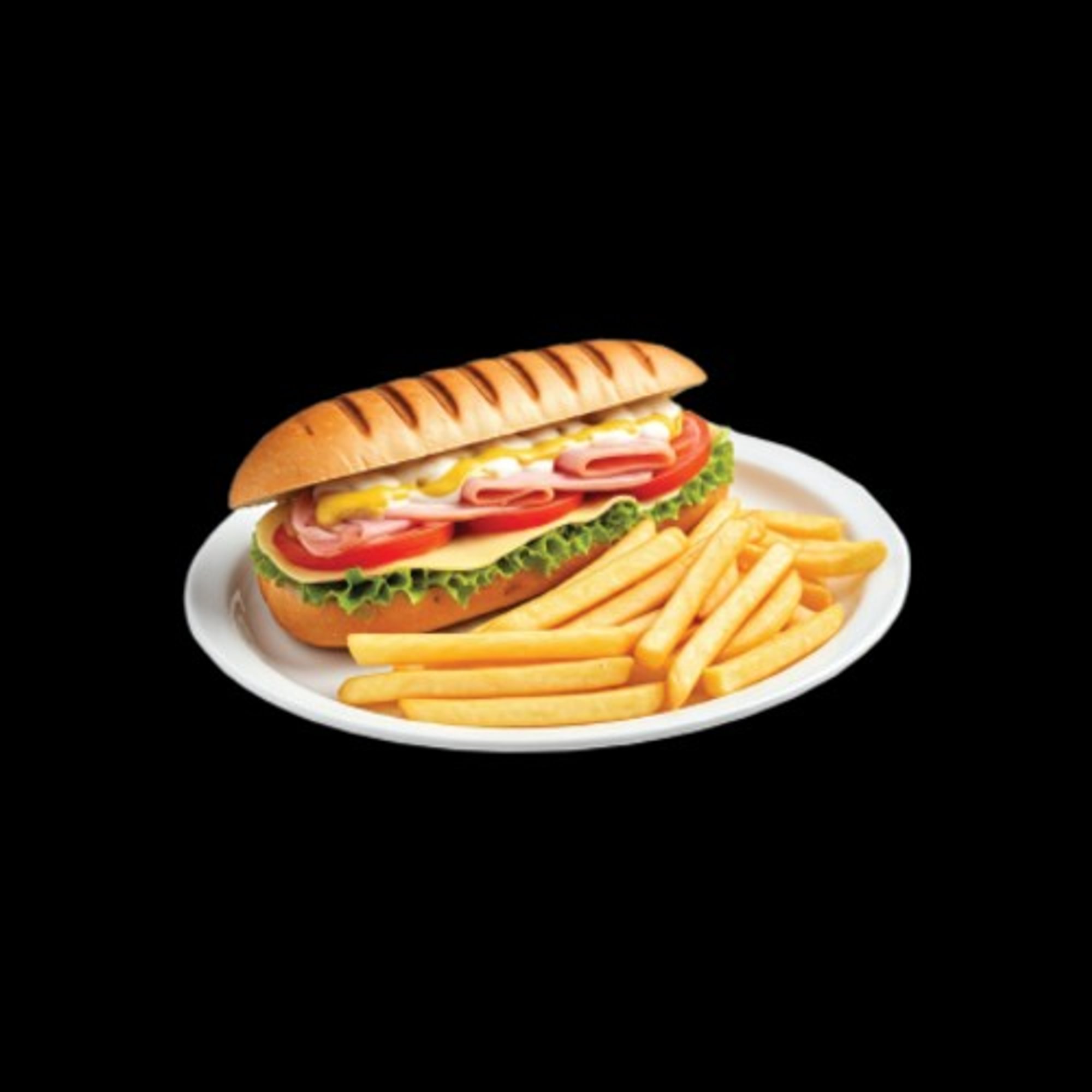 Ham and Cheese Sandwich