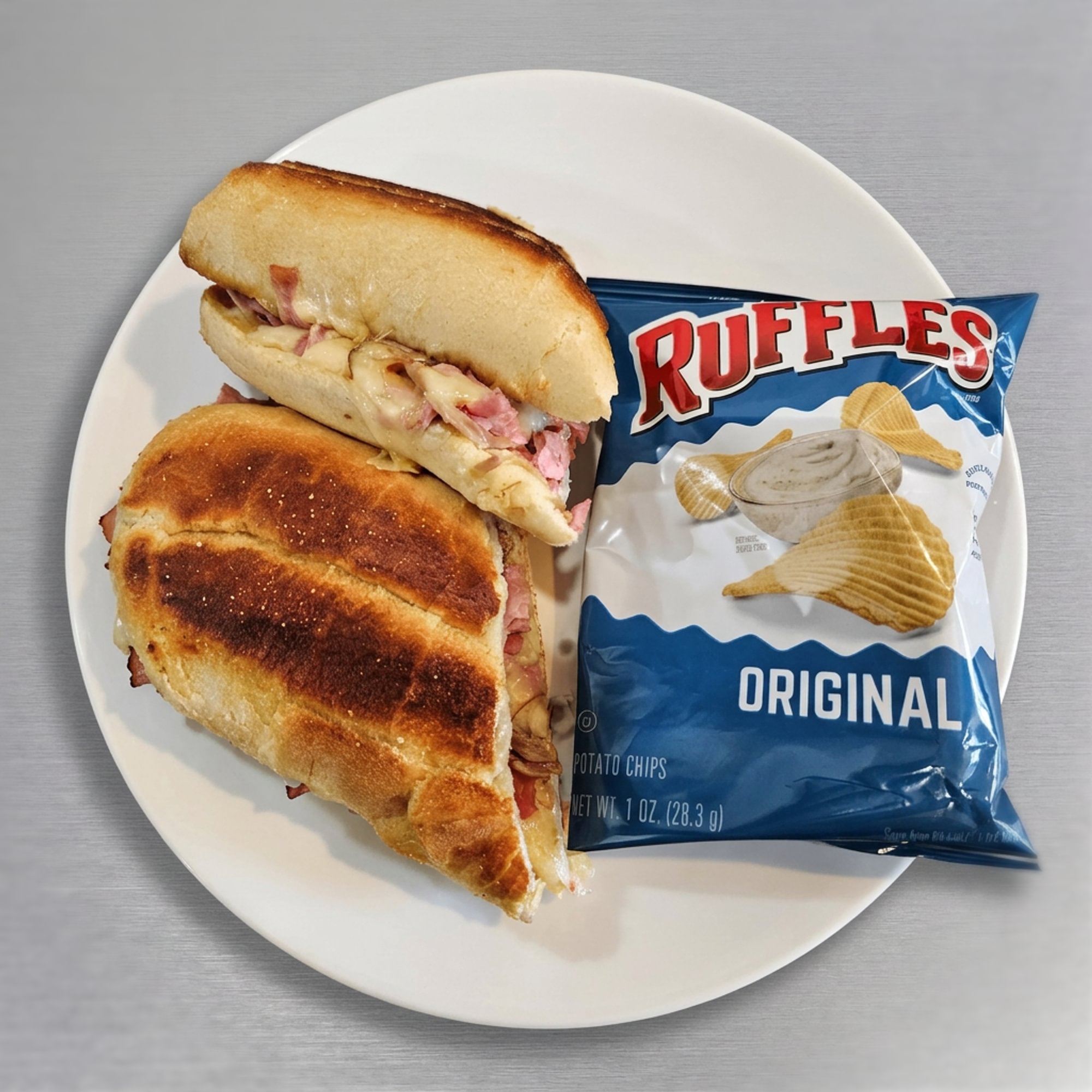 Hot Ham & Cheese Sandwich