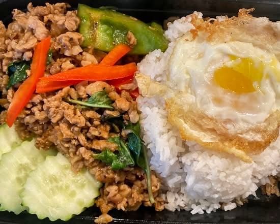 Spicy Thai Basil Stir Fry Combo