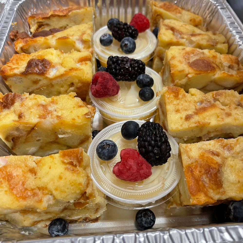 Bread Pudding Family Meal