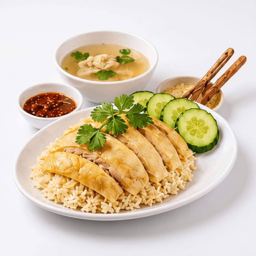 Hainanese Chicken Rice / ข้าวมันไก่