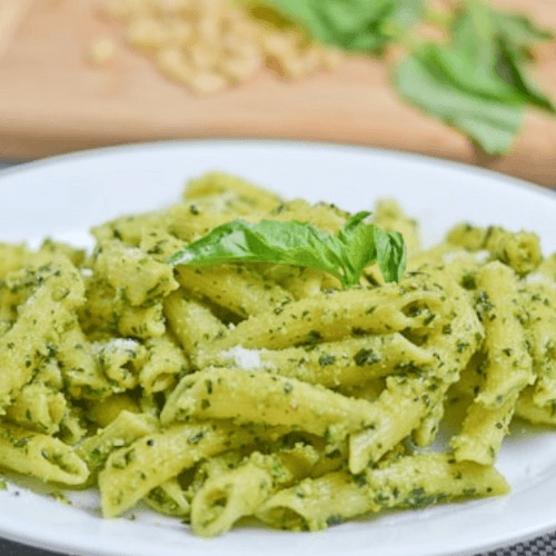 PASTA WITH PESTO SAUCE ENTRÉE