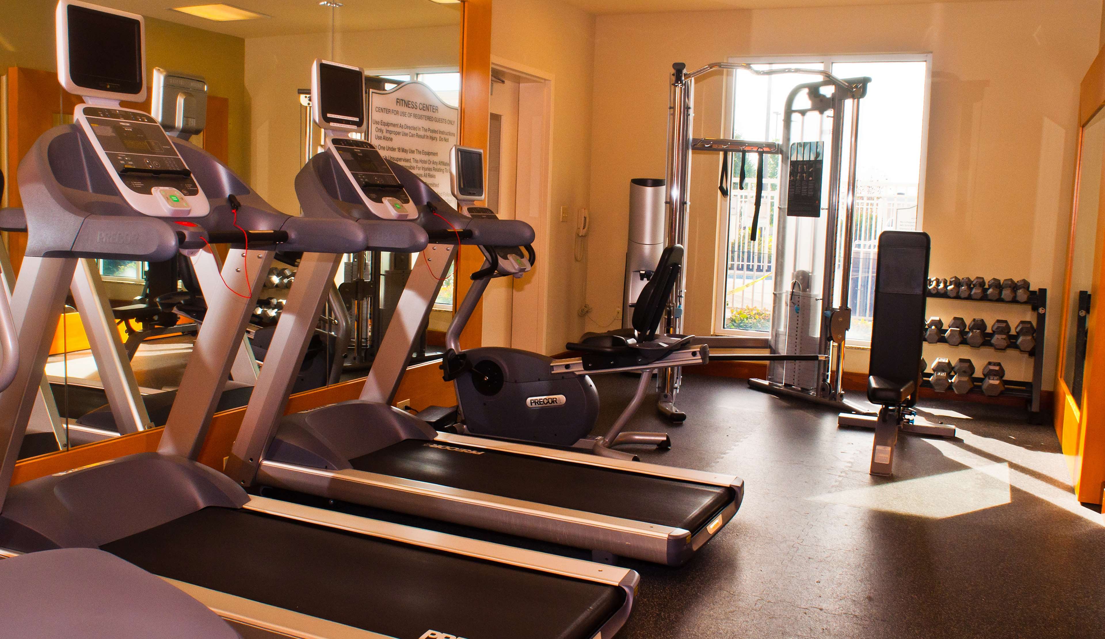 Health club  fitness center  gym