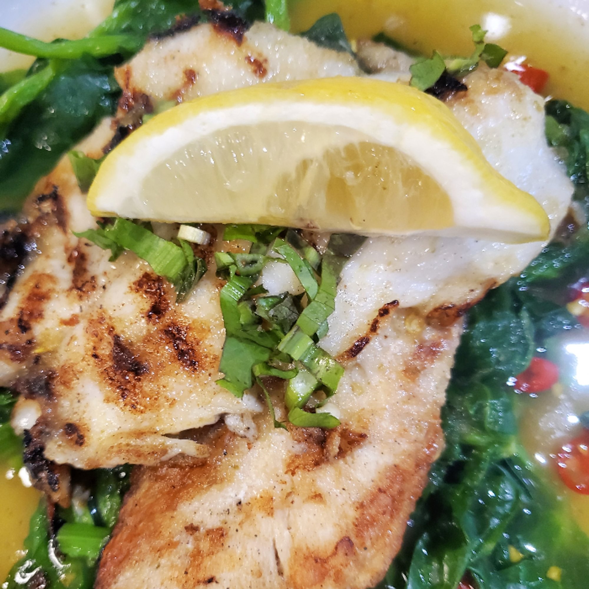 F11. Seared Flounder Filet