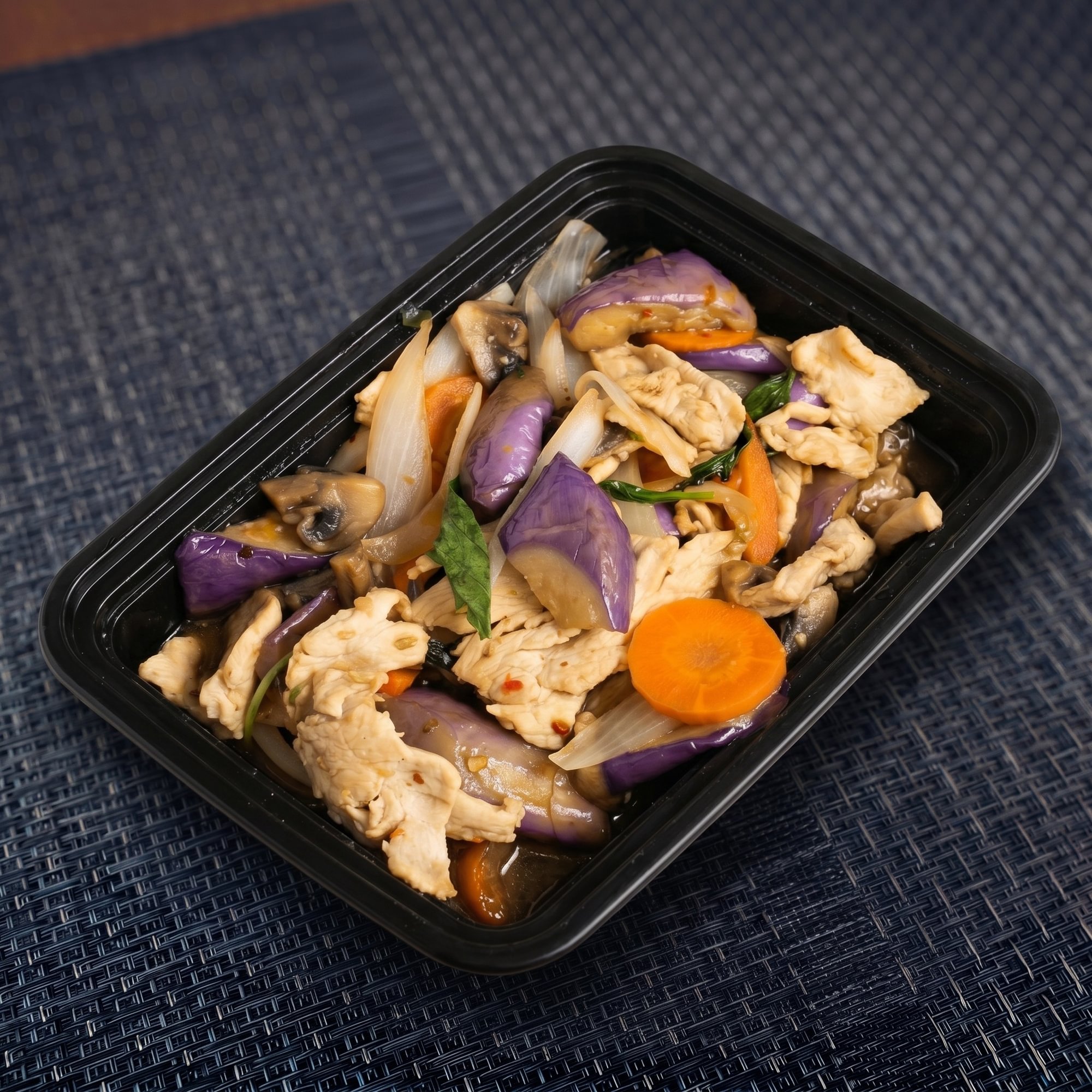 Spicy Eggplant Stir Fry