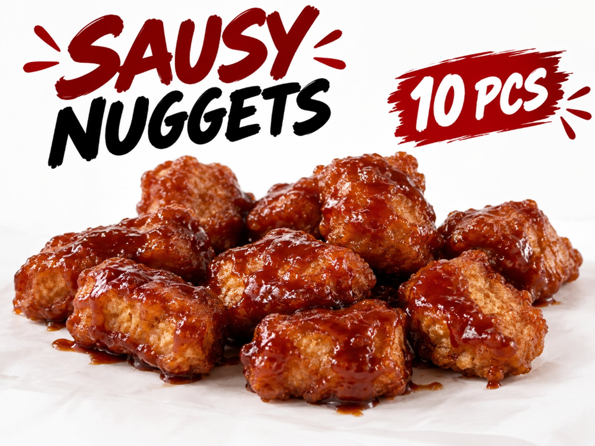 Halal Saucy Chicken Nuggets