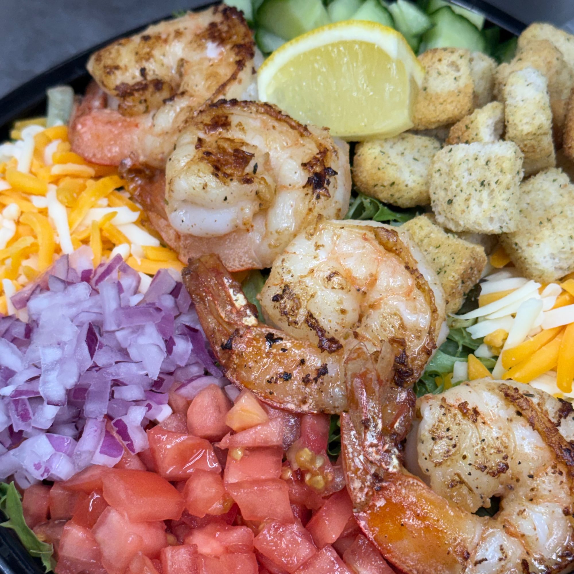 Grilled Shrimp Salad