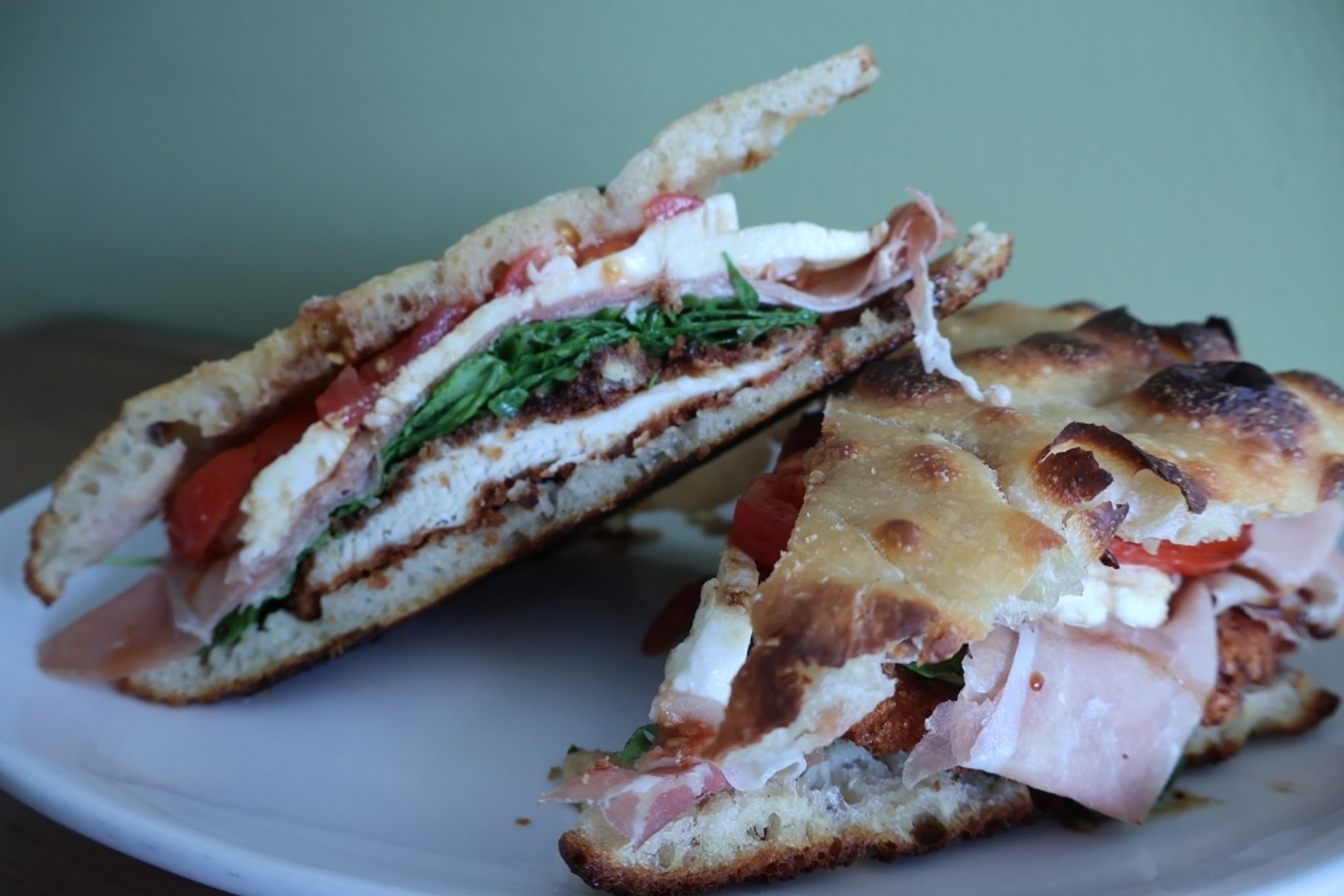 Chicken Cutlet Prosciutto Sandwich
