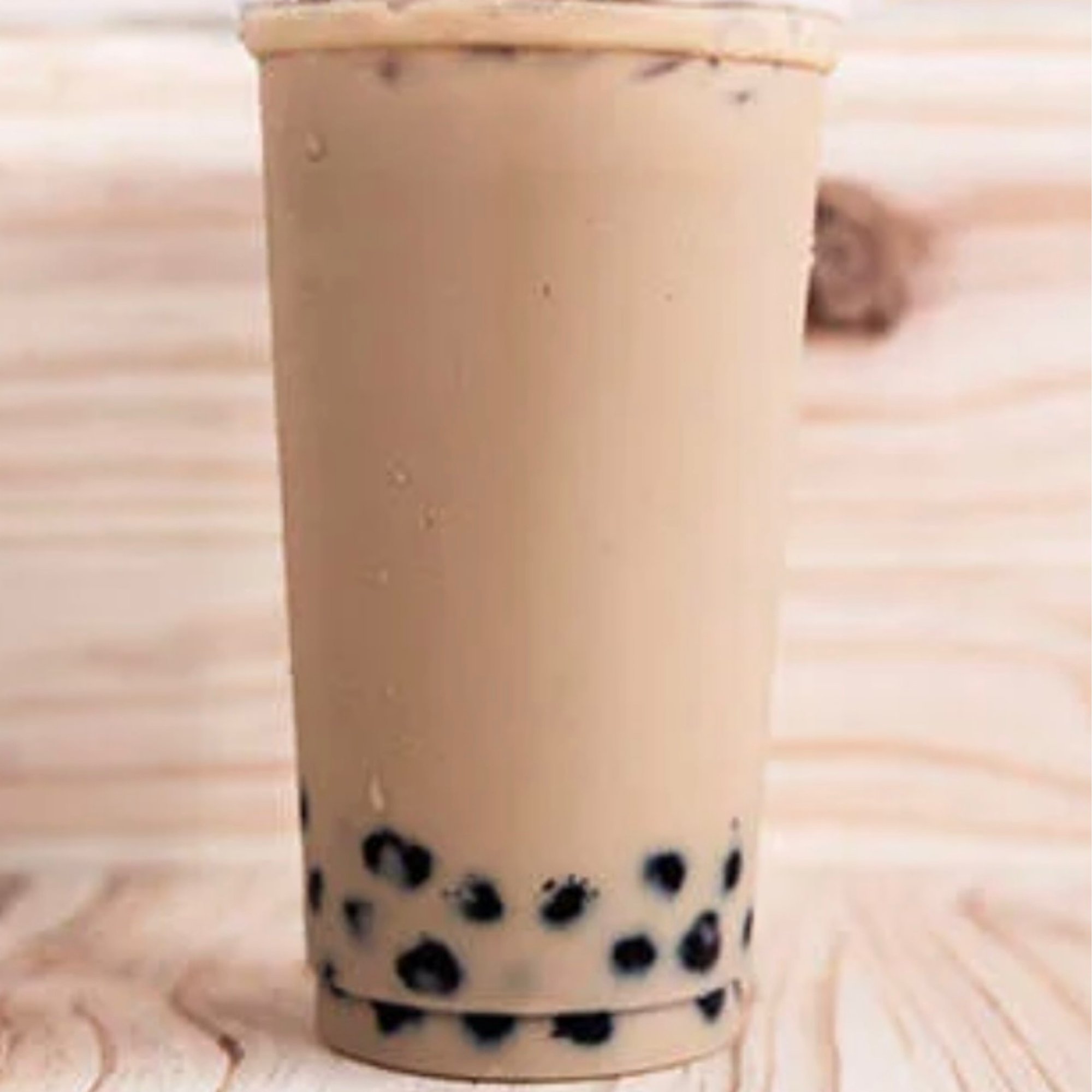 Roasted Oolong Milk Tea with Tiramisu Foam