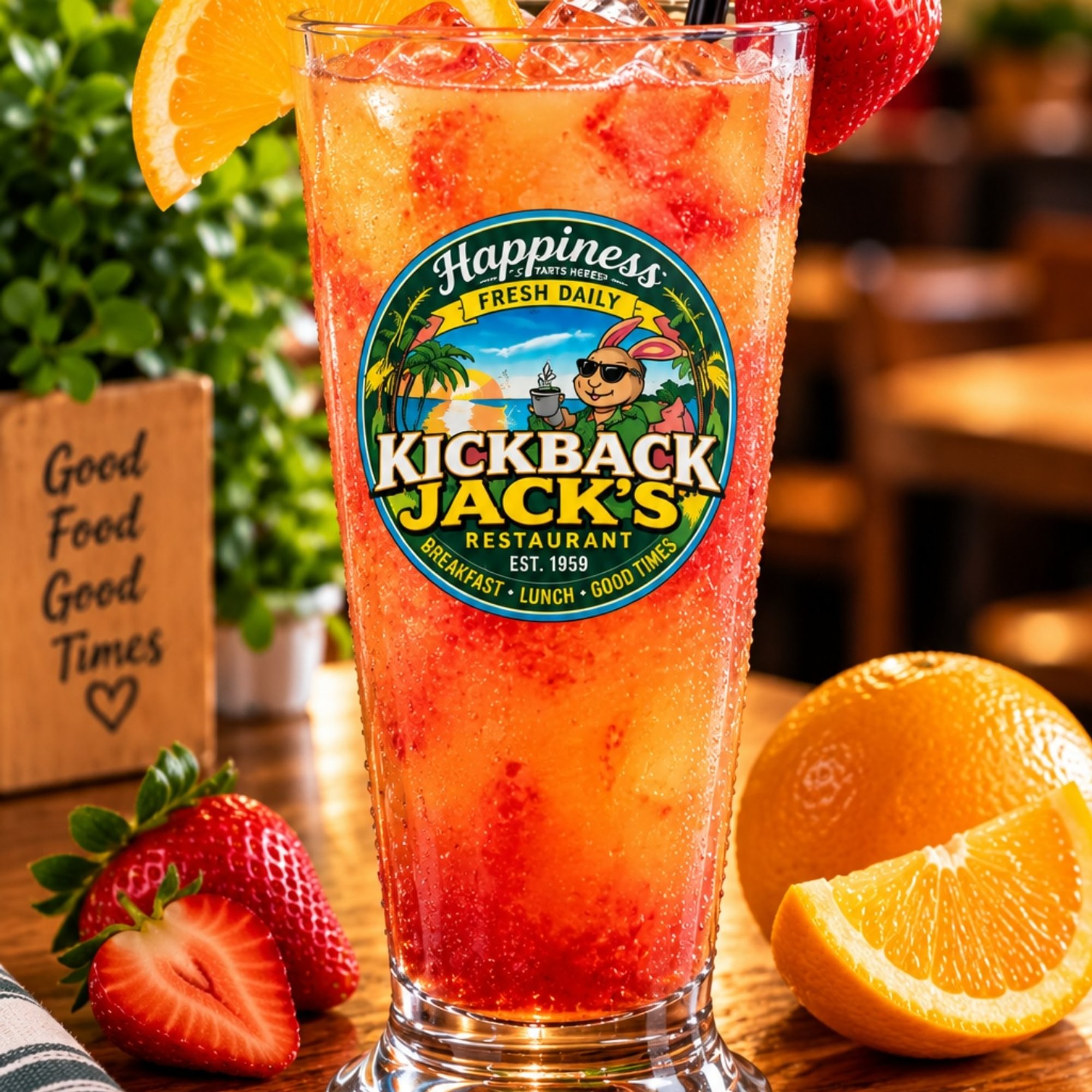 Strawberry Orange Juice