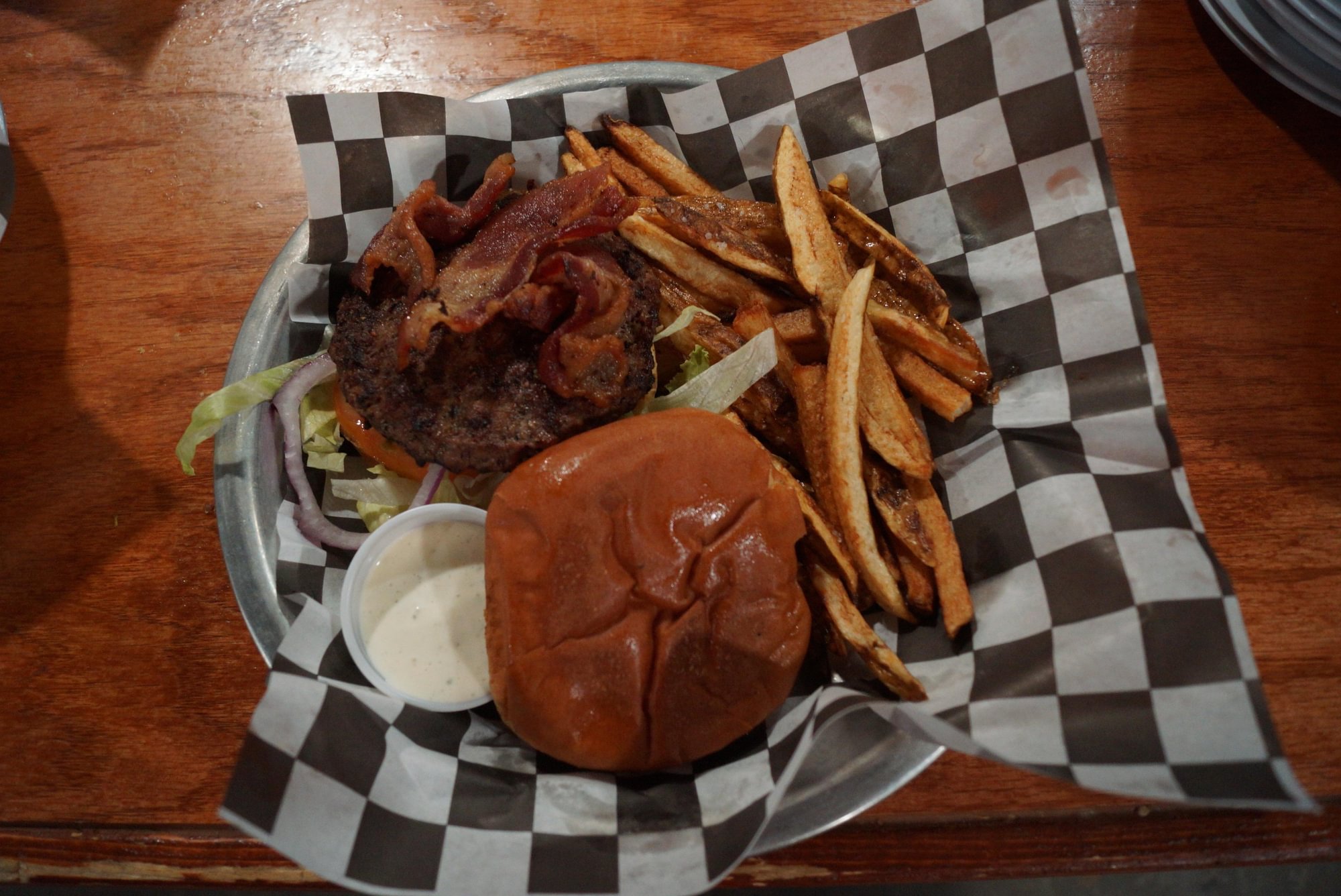 BBQ Bacon Cheddar Burger
