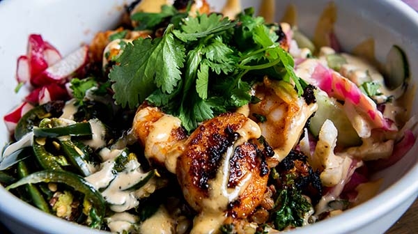 Chile Shrimp Bowl