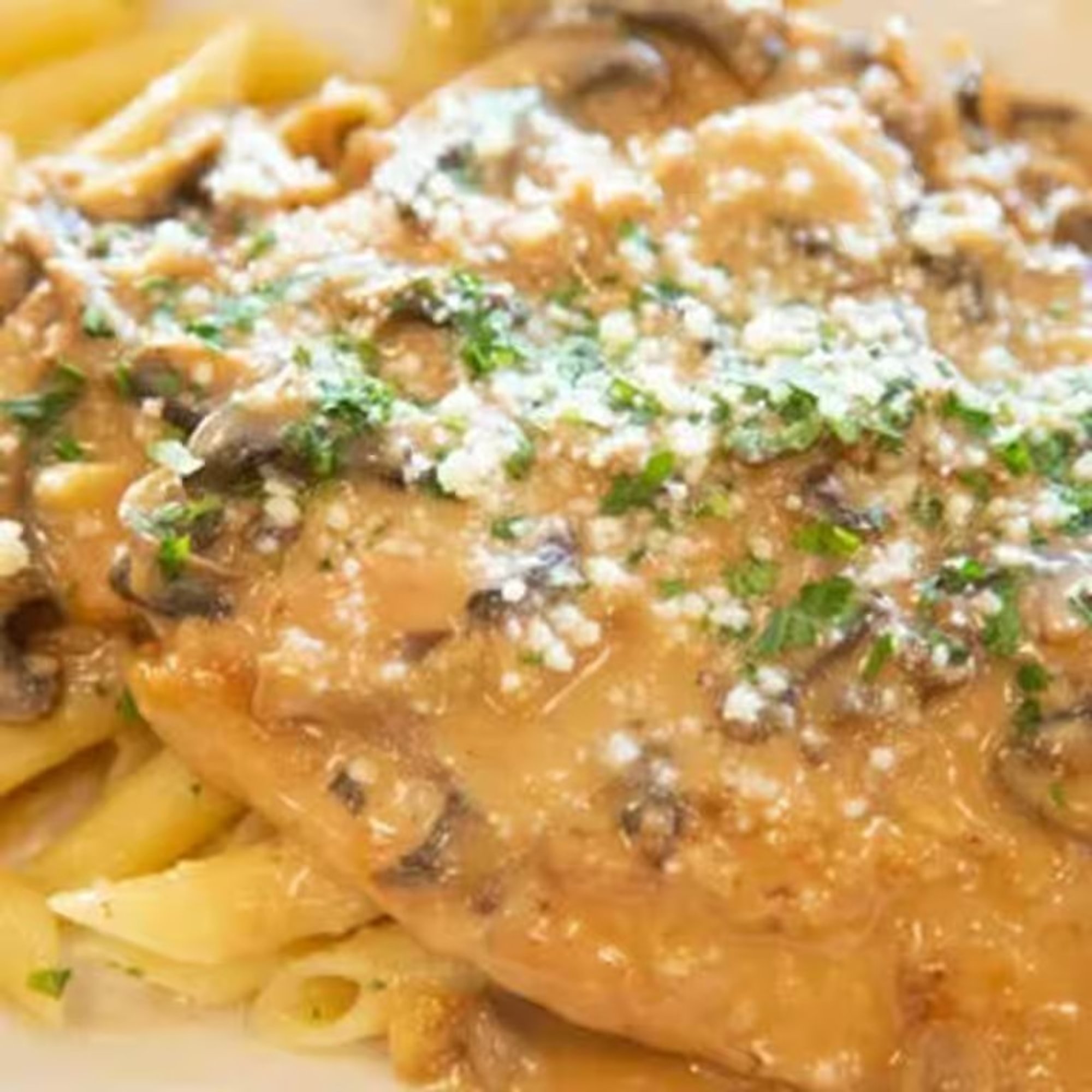 Penne Chicken Marsala