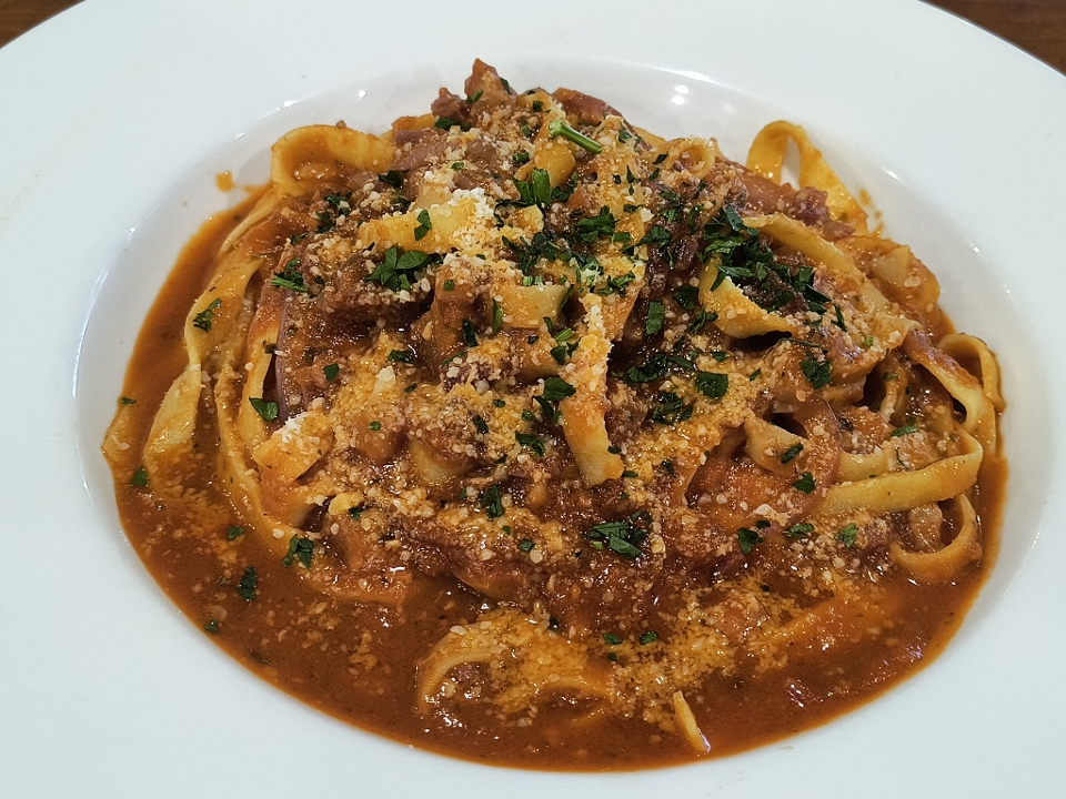 Tagliatelle Amatriciana