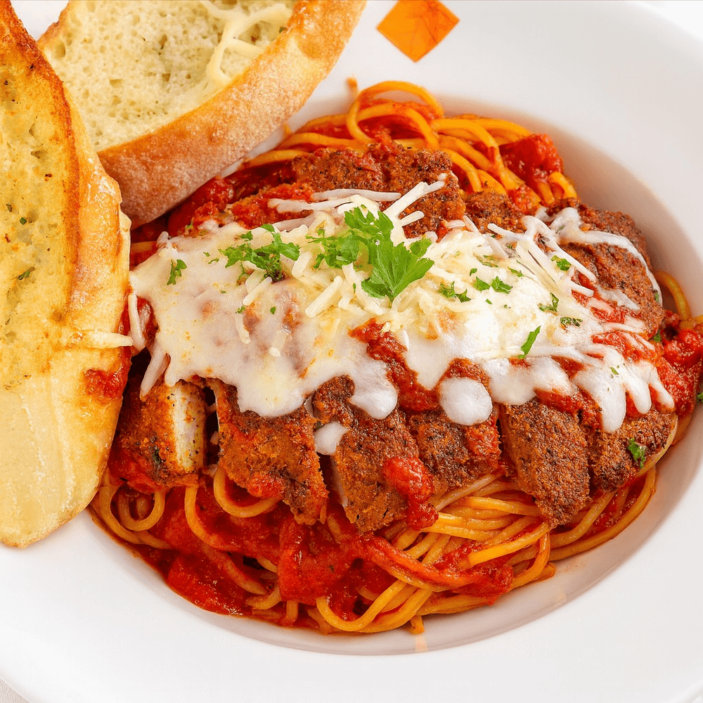Chicken breast parmigiana