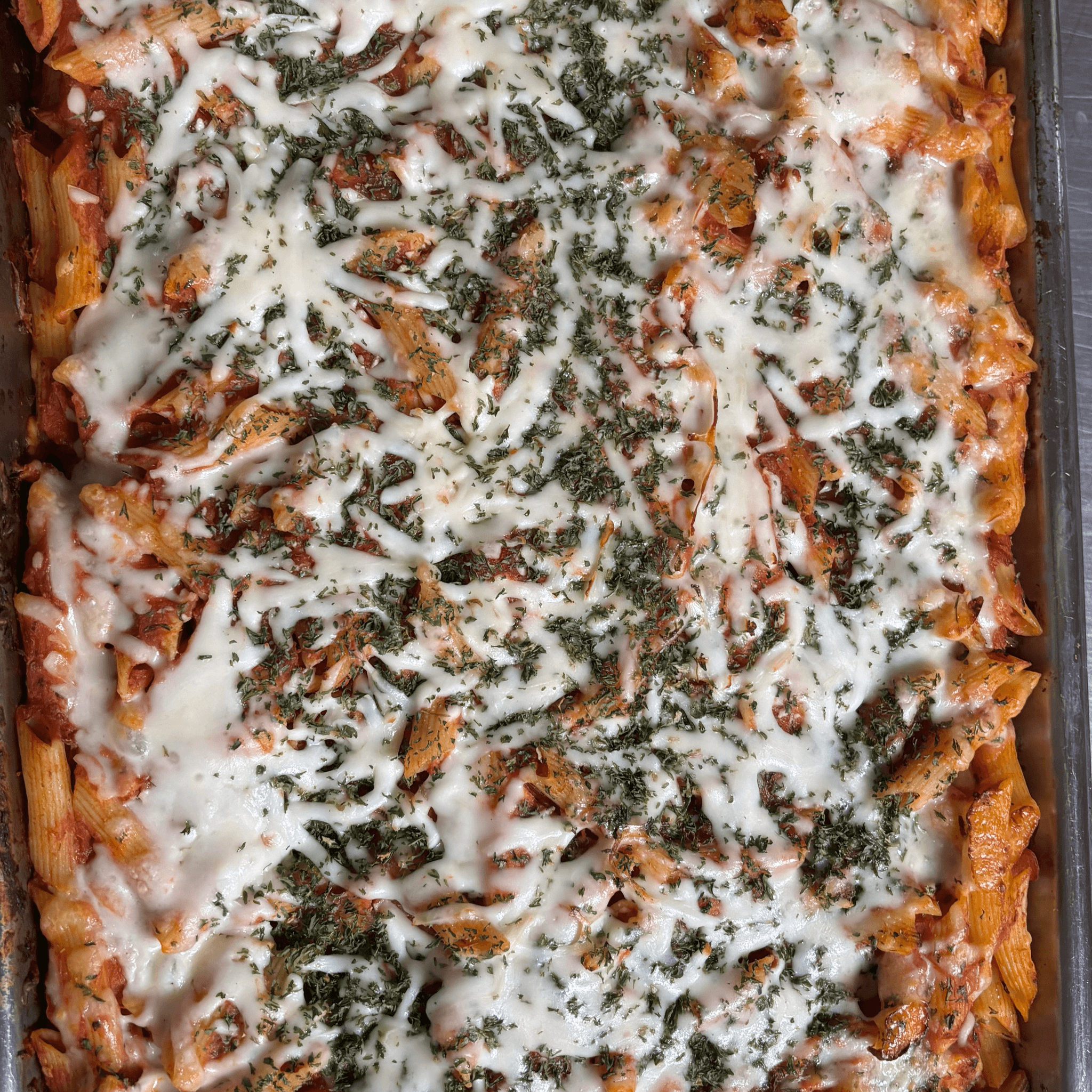 Penne with Red Sauce & Cheese