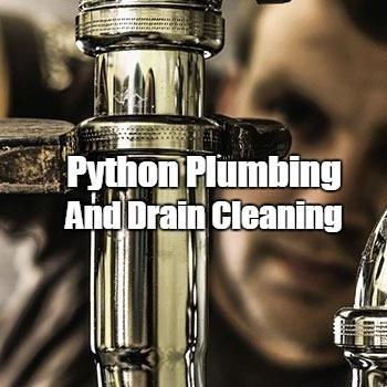 Python Plumbing and Drain Cleaning Logo
