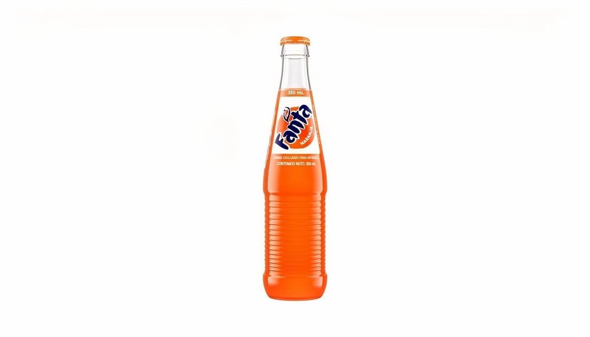 Fanta Orange De Mexico Glass 355 ML