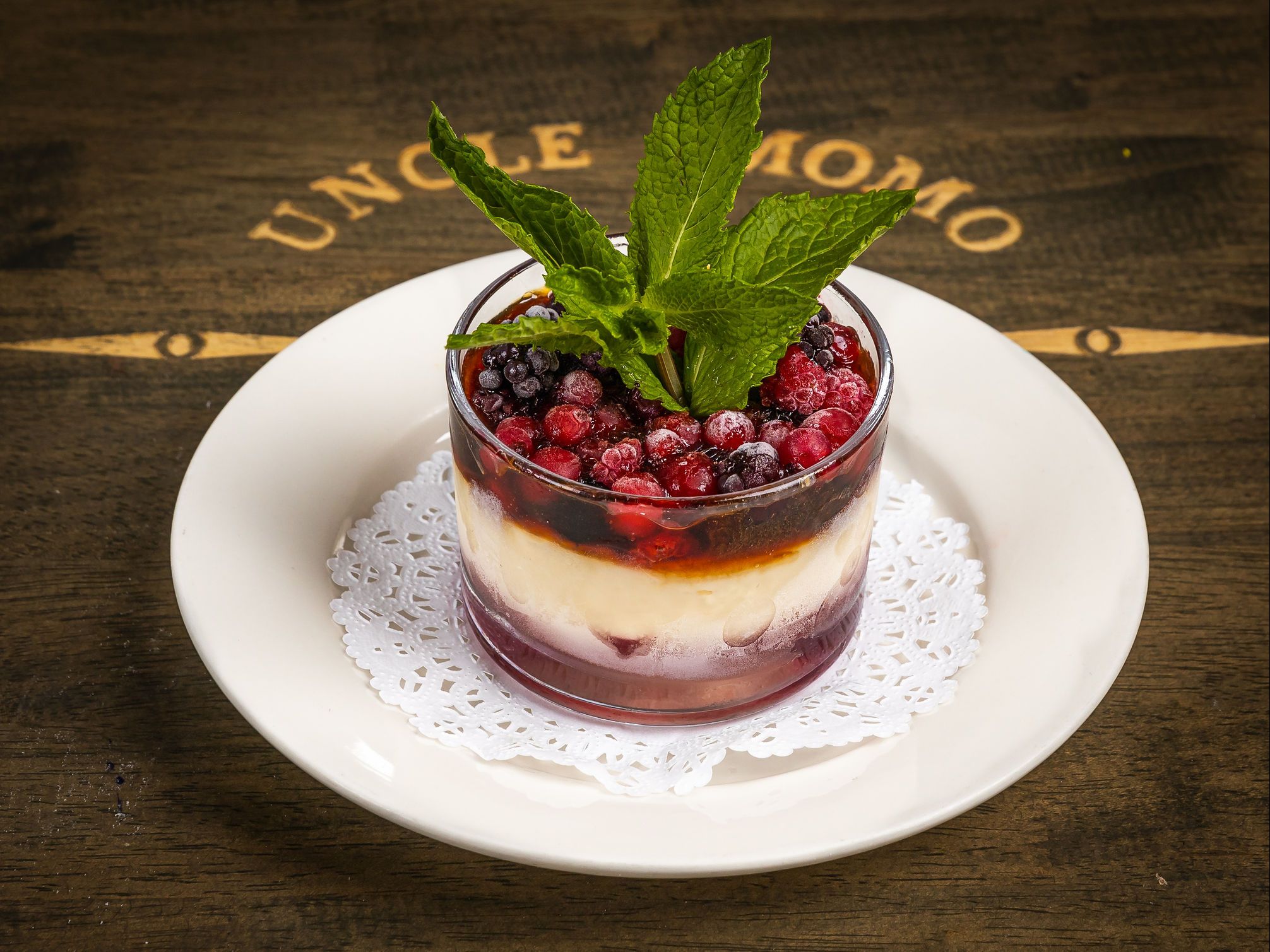 Creme Brulee with Berries