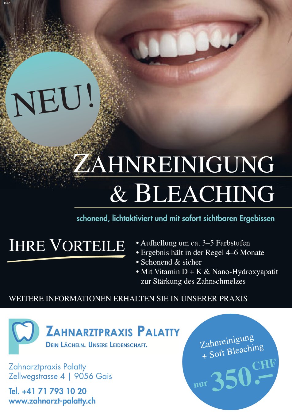 ZAHNREINIGUNG & BLEACHING