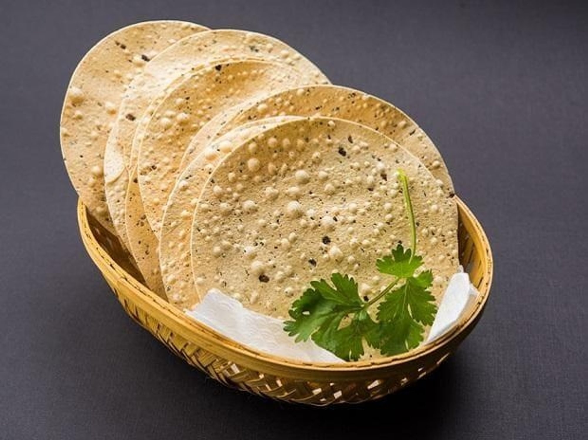 Papad & Chutney