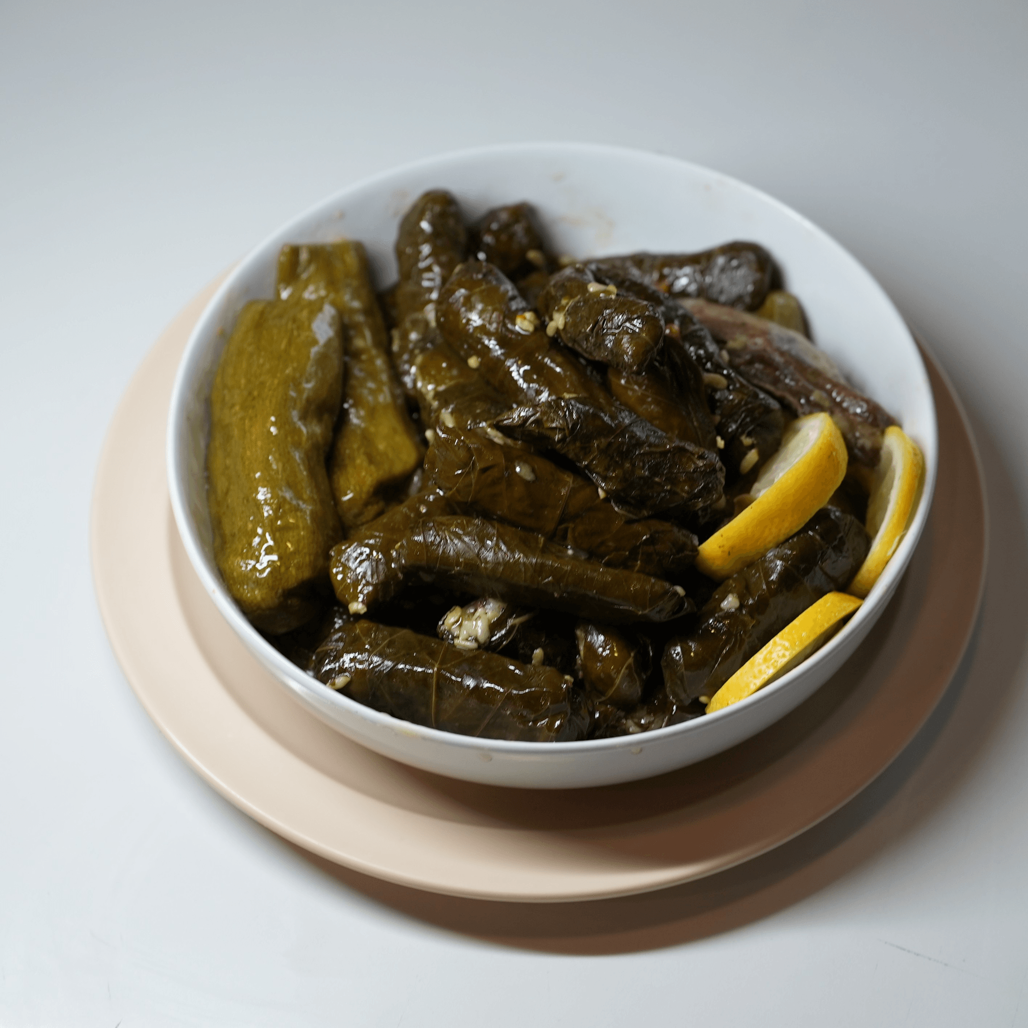 Warak Duali with Mahshi Koosa