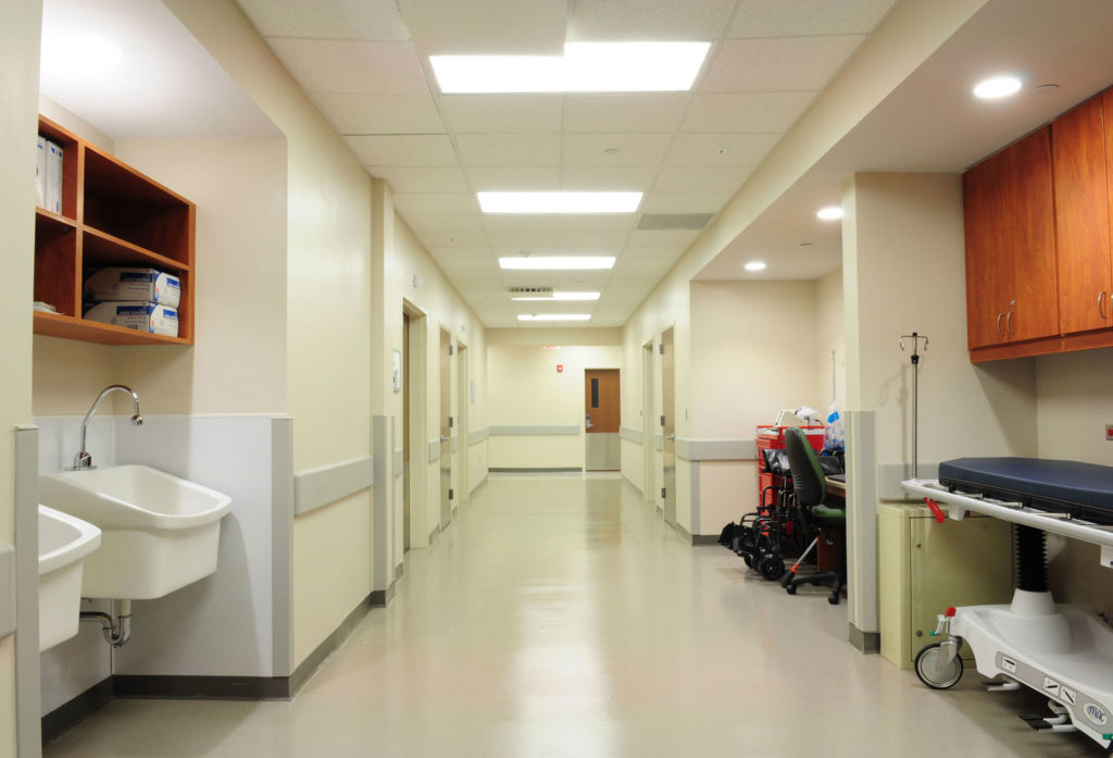 The hallway at Azura Vascular Care Puerto Rico