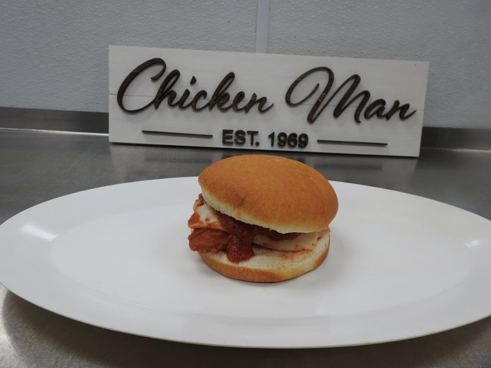 Chicken Parmesan Sandwich Snack