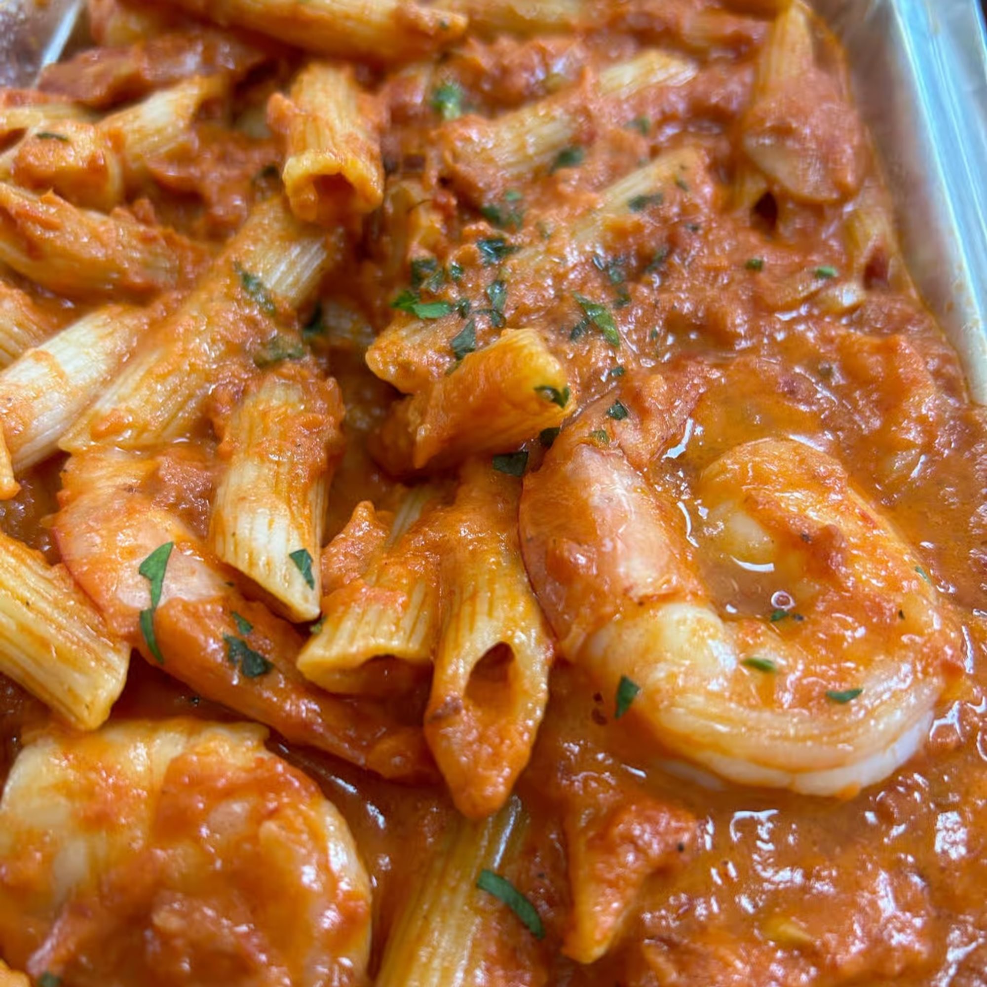 Shrimp a La Vodka