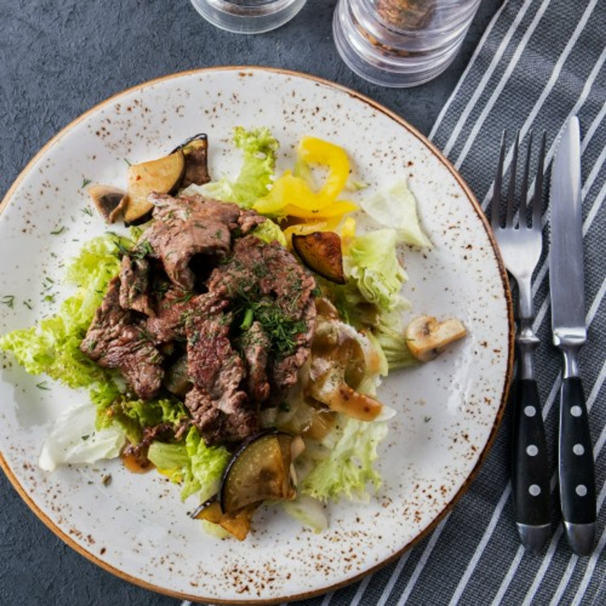 Philly Steak Salad