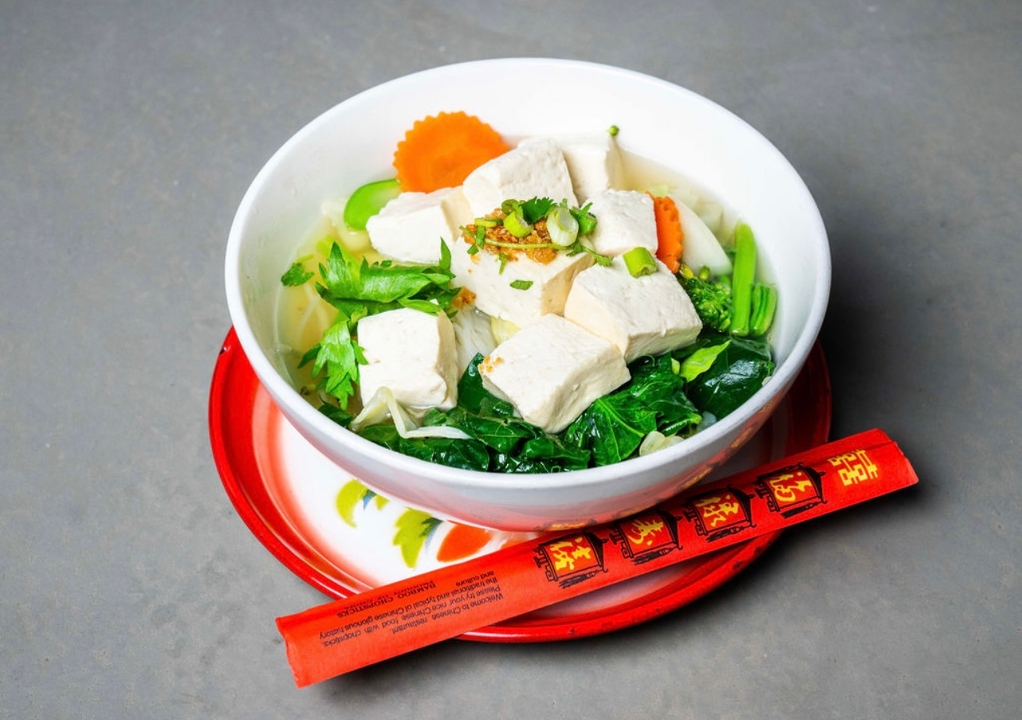 Tofu Noodles Soup