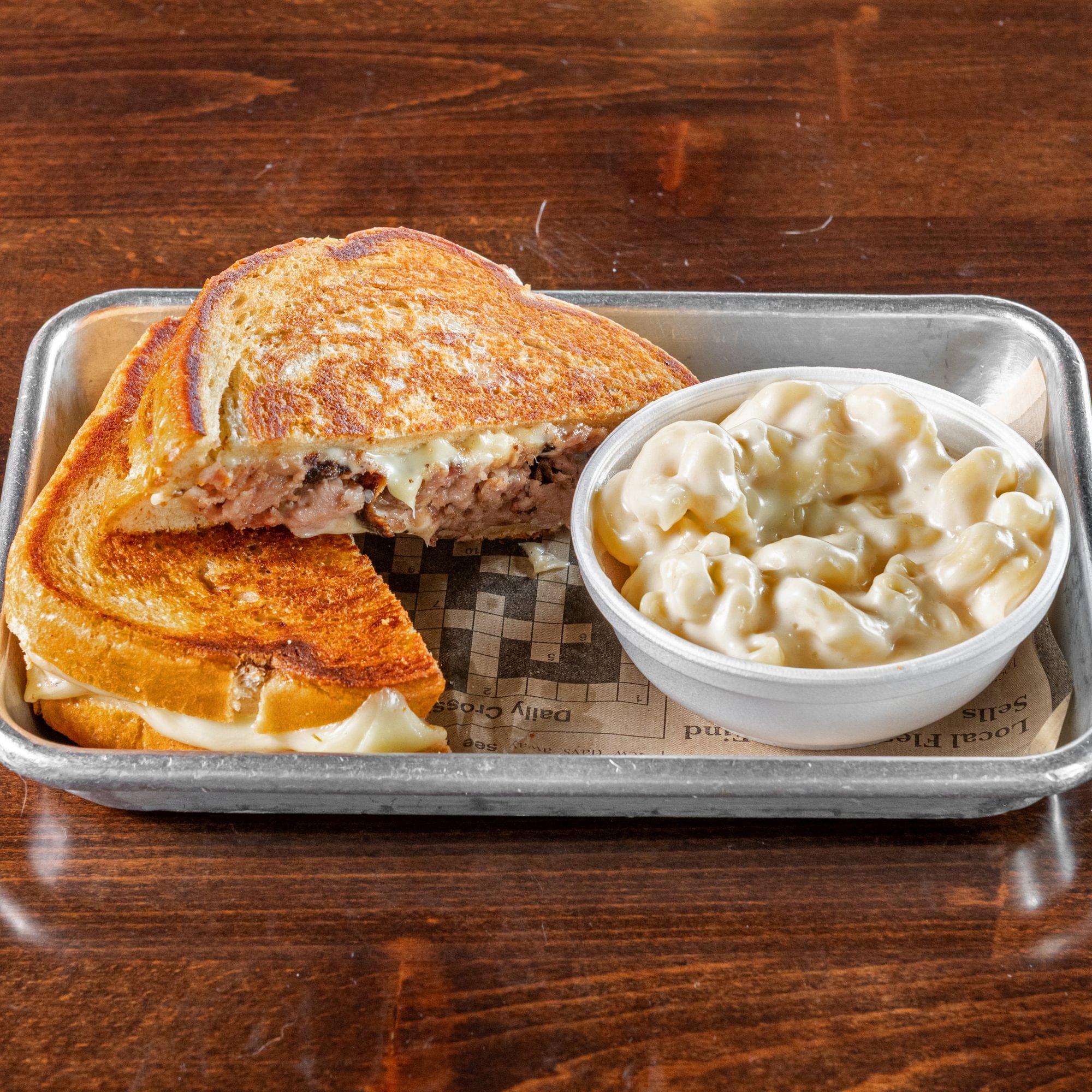 Pulled Pork Grilled Cheese