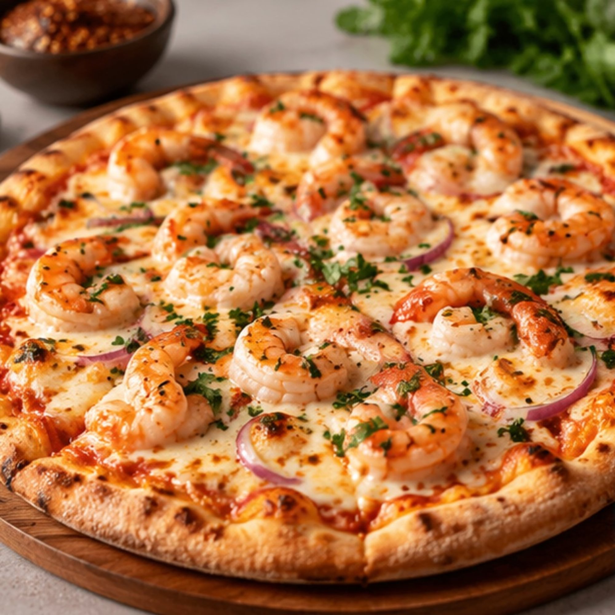 Shrimp Pizza