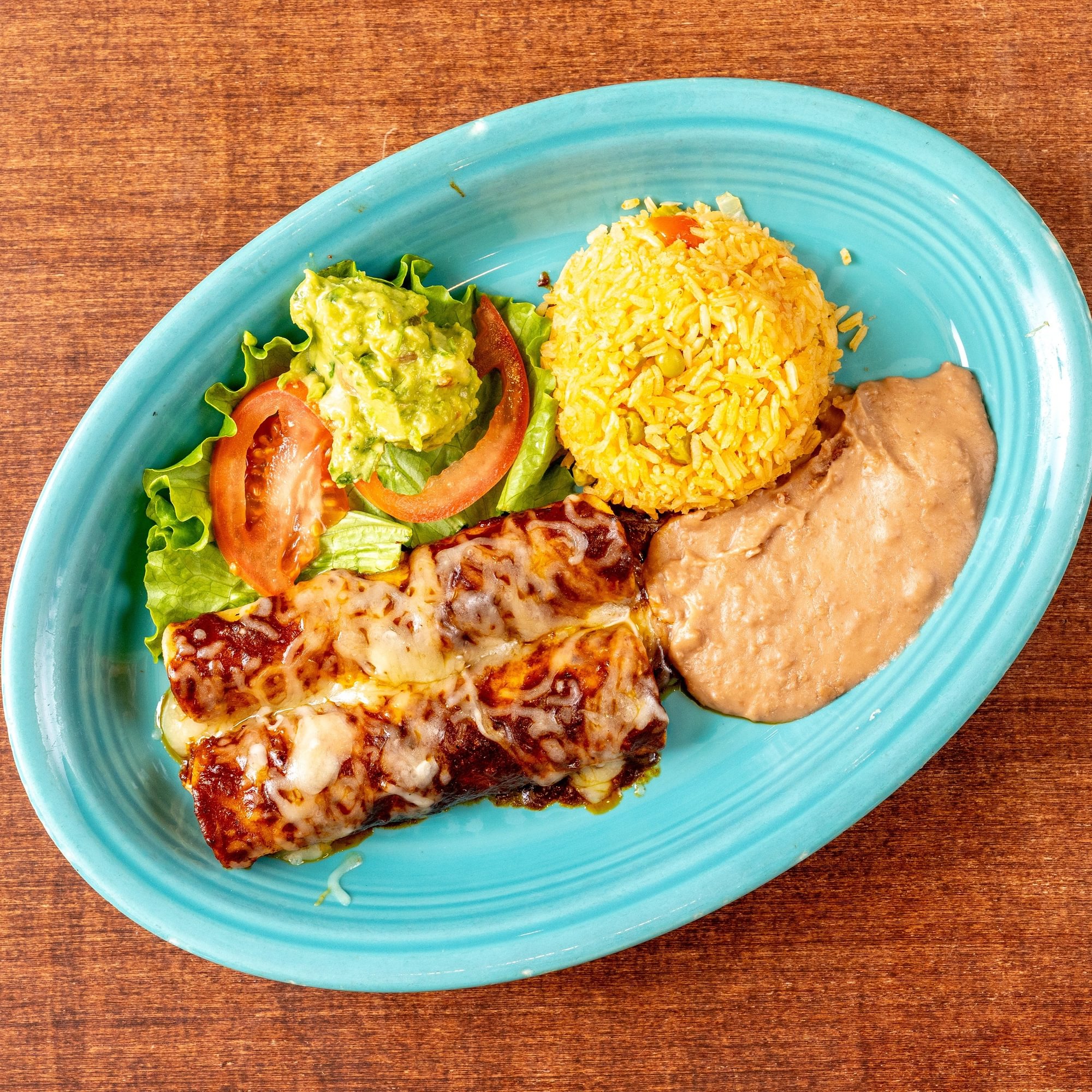 Mole Enchiladas