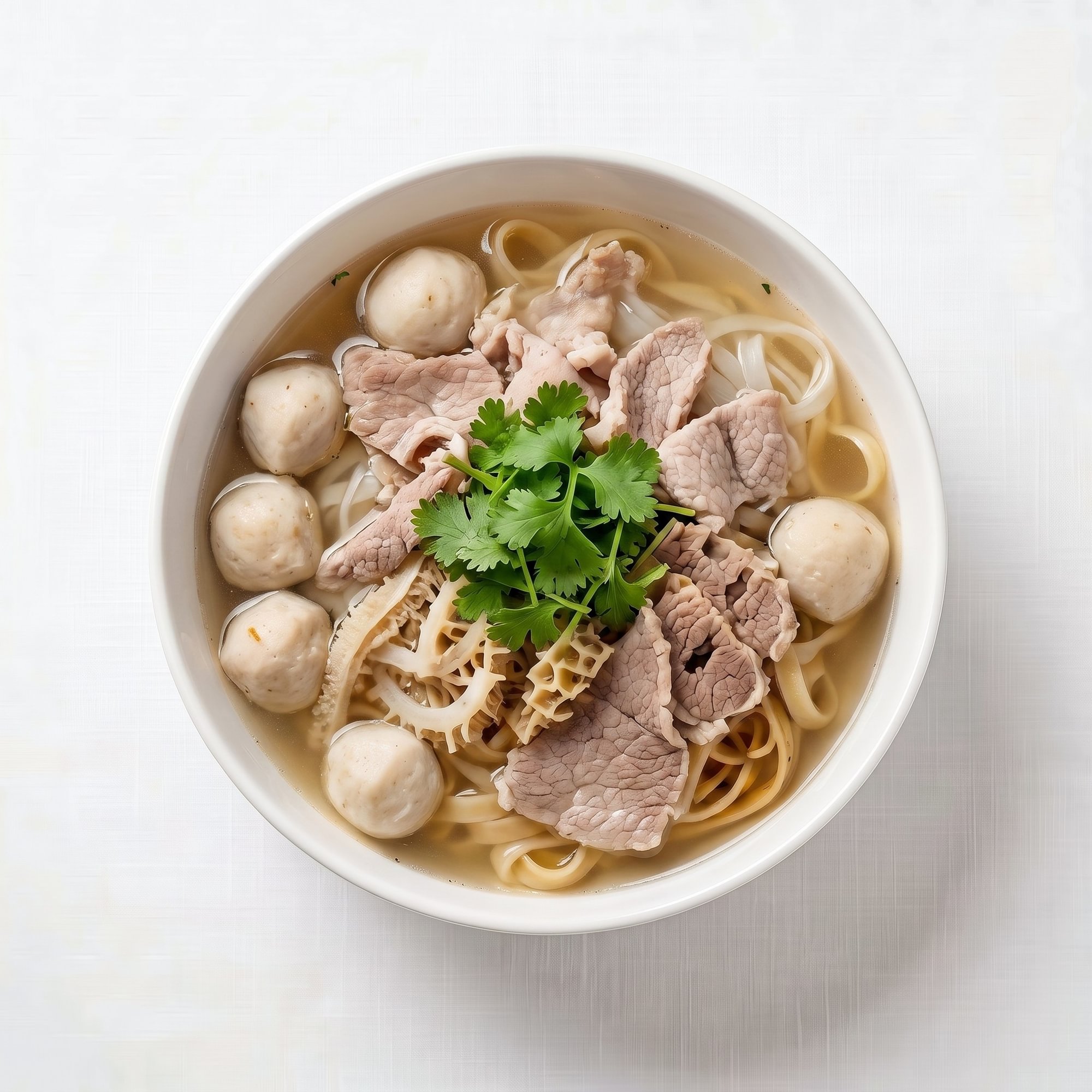 17. Tái Gân (Rare Steak, Tendon)