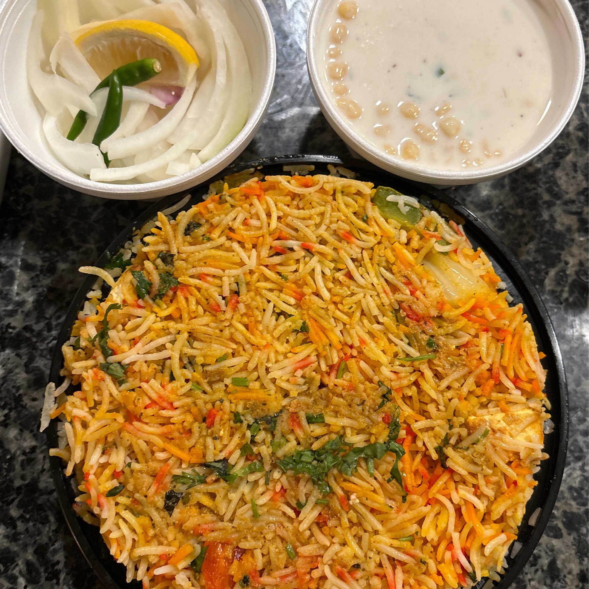 Paneer Tikka Biryani