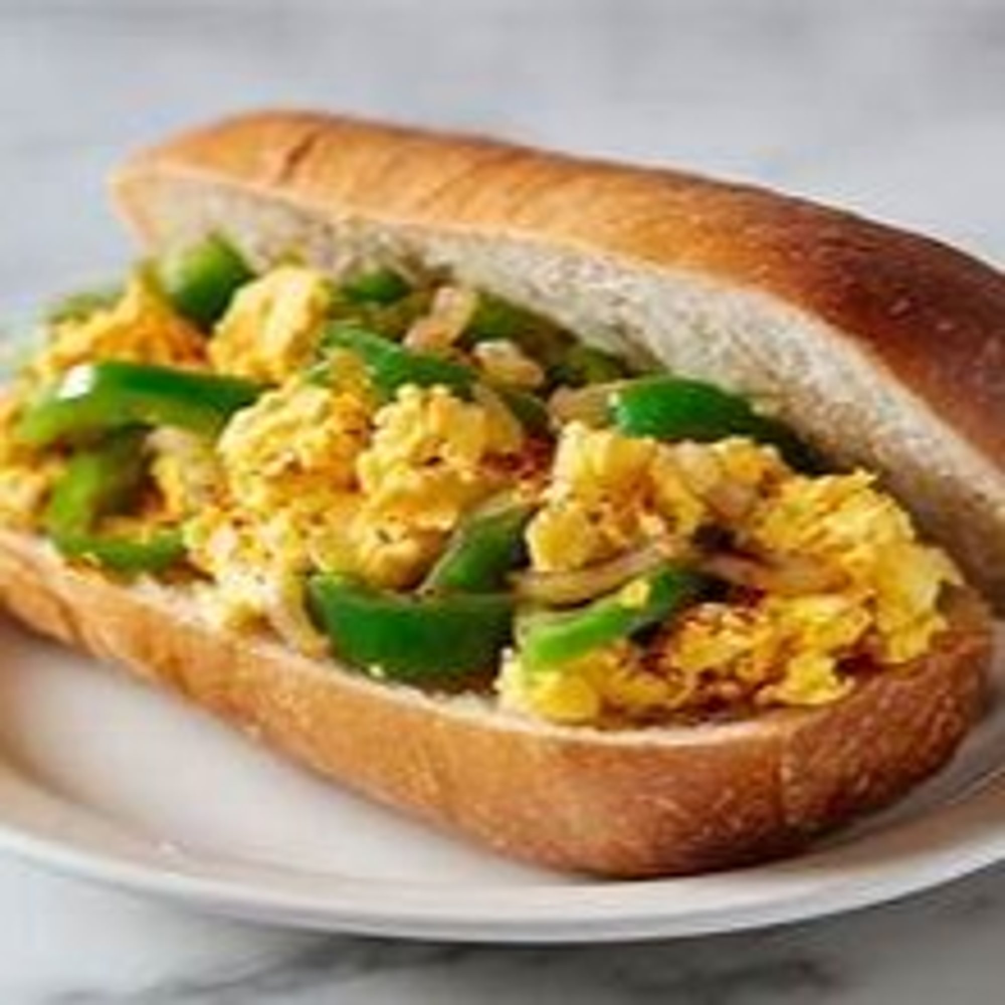 Pepper & Eggs Hero