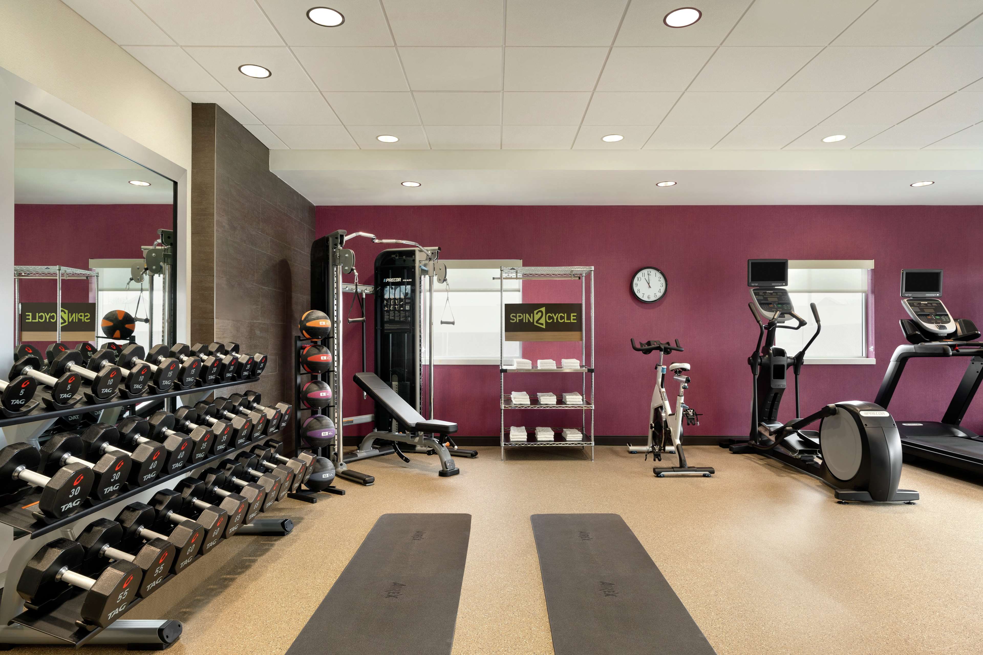 Health club  fitness center  gym