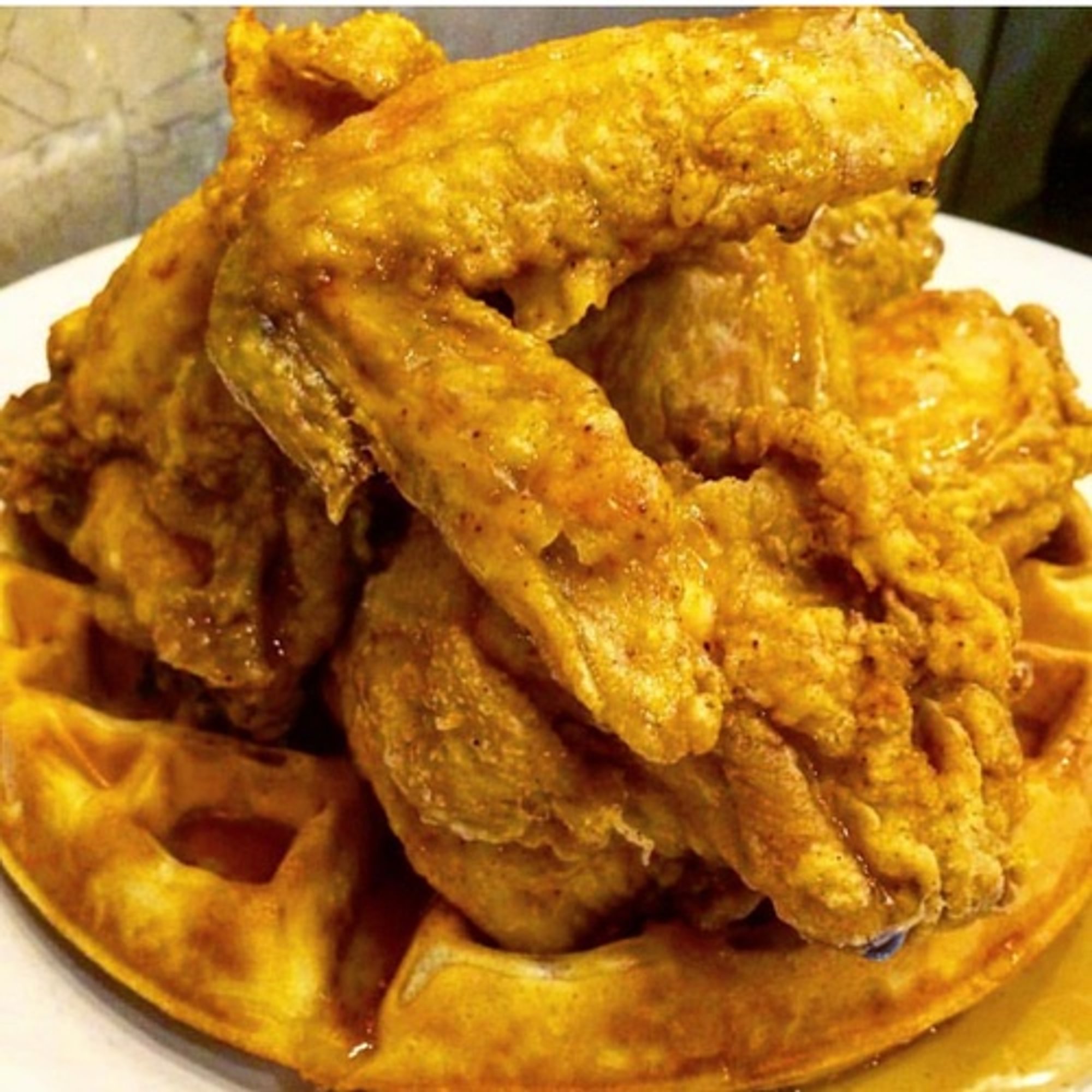 1/2 Fried Chicken & Waffle