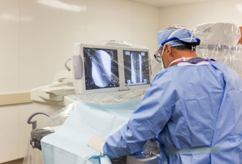 A doctor at Montgomery Vascular Care