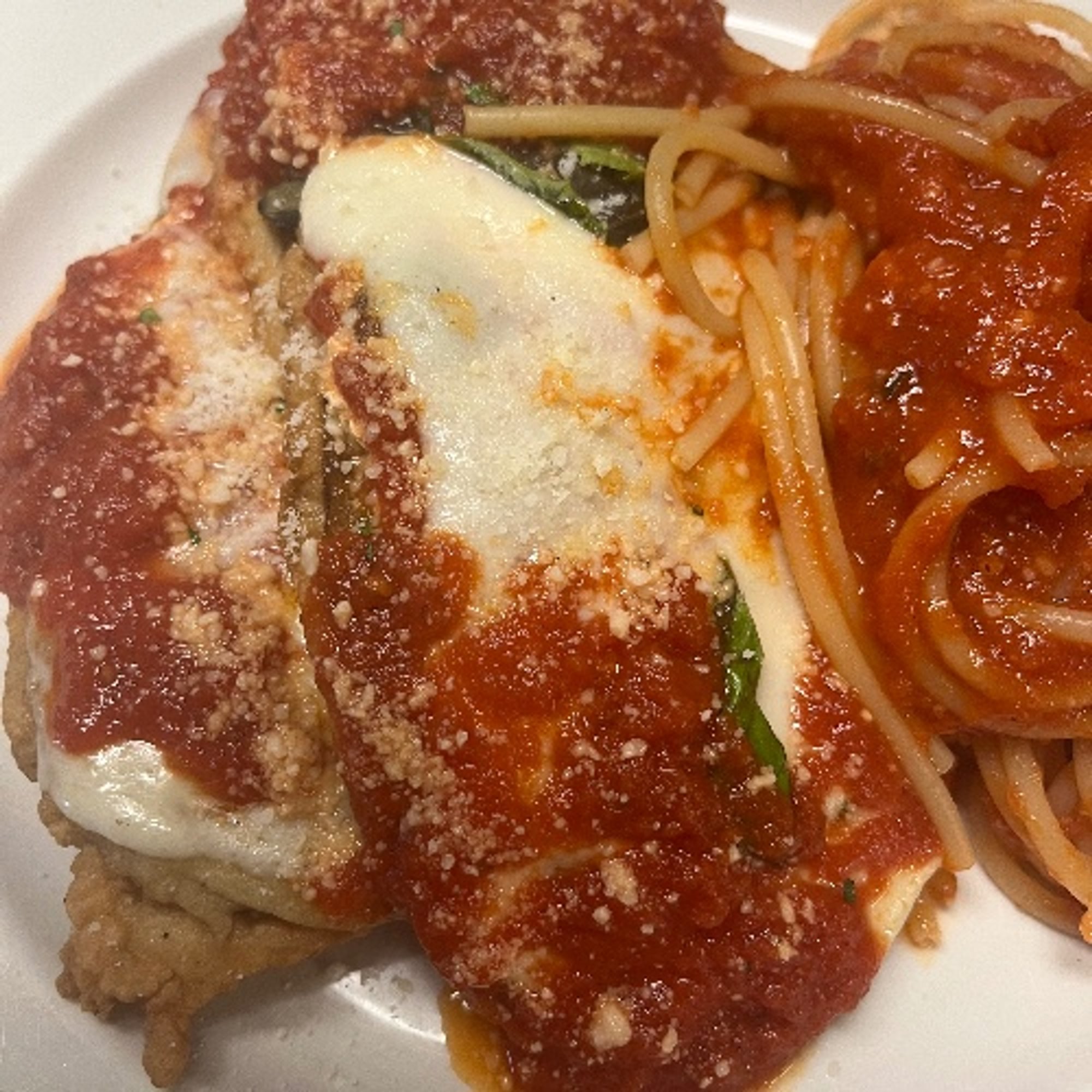Eggplant Parmigiana Pasta