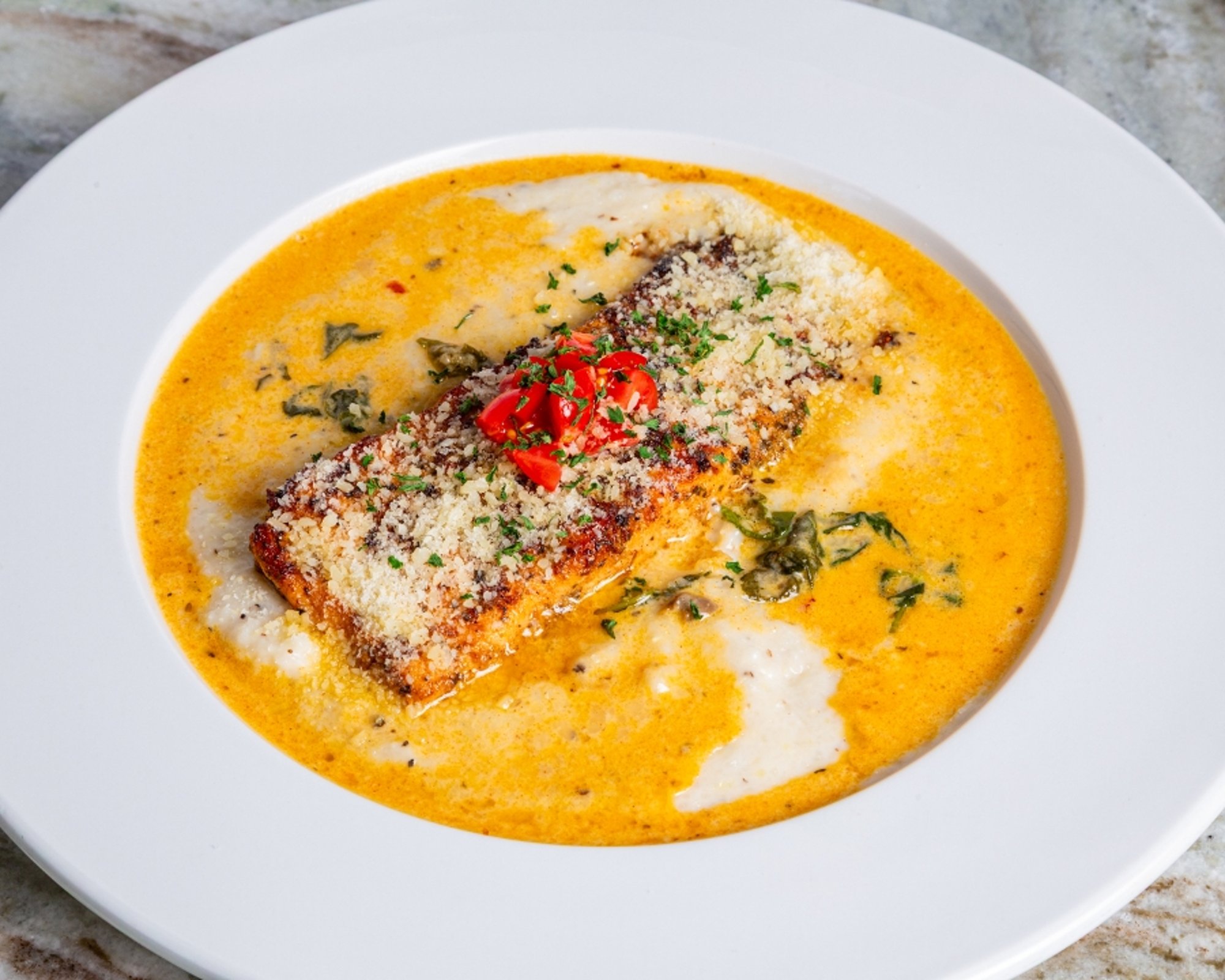 Salmon and Grits