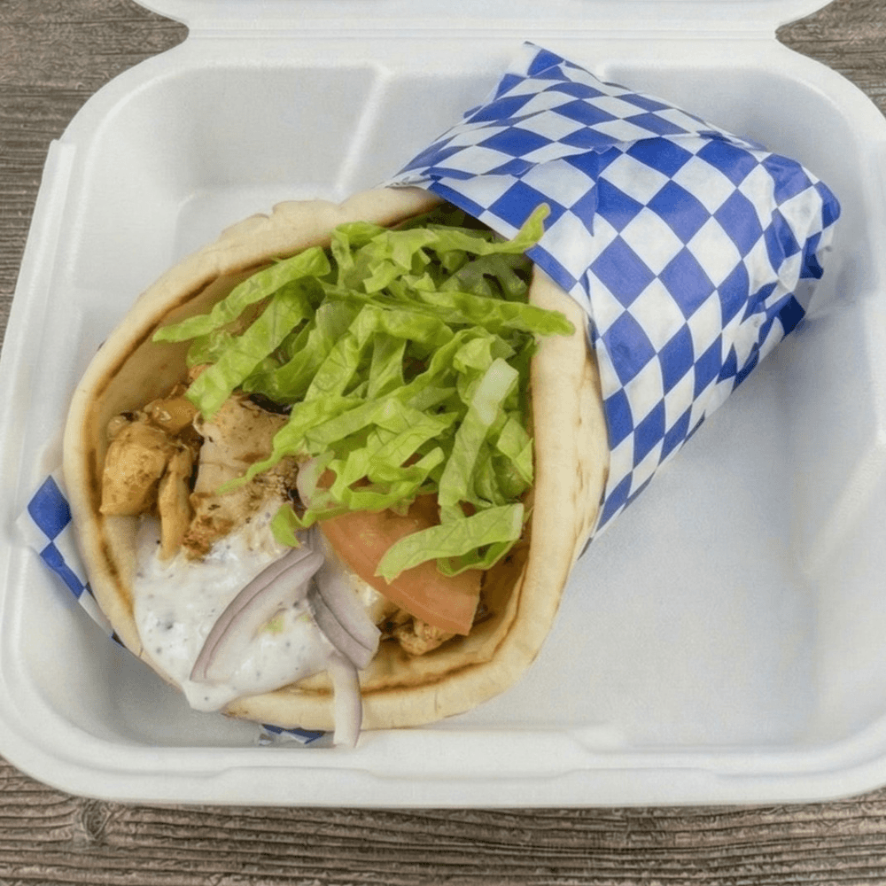 Chicken Souvlaki Wrap