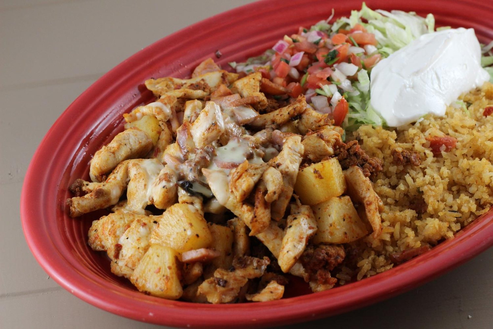 L - Pollo Hawaiano