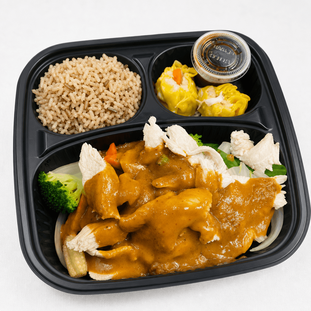 Lunch Chicken Peanut Stir-Fry (Rice)