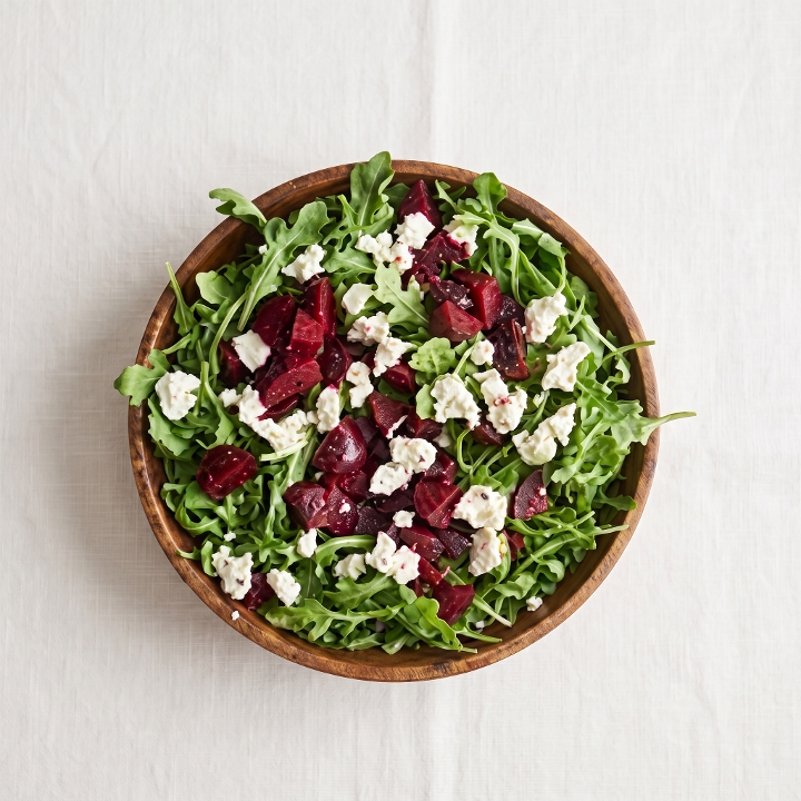 Arugula & Beet Salad with Candied Walnuts