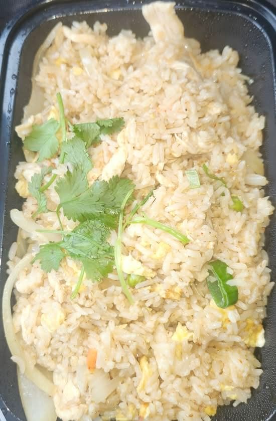 Chicken Lotus Fried Rice