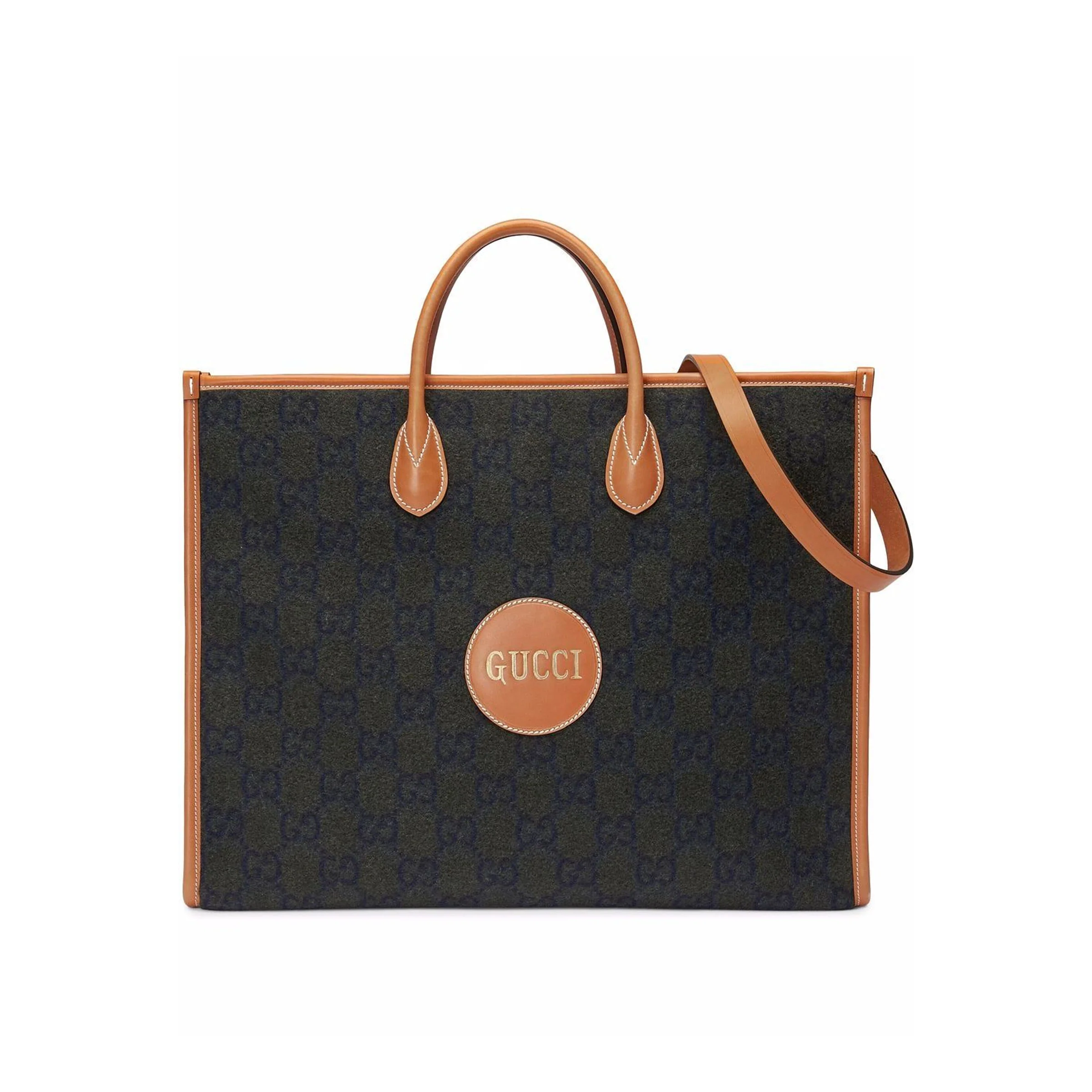 Gucci GG Wool Shopper Tote