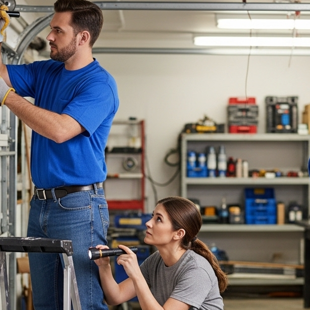 Thorne Garage Door's Repair Anaheim Logo